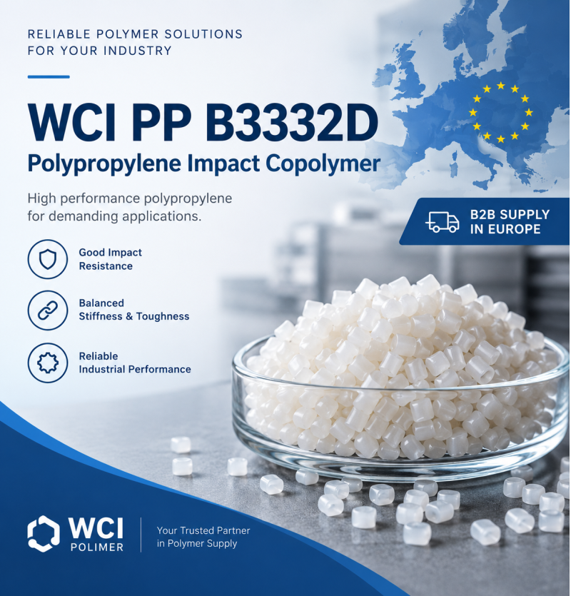 WCI PP B3332D – Polypropylene Impact Copolymer